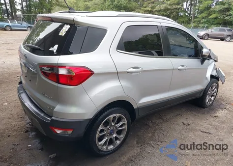 2018 Ford Ecosport Titanium z USA, uszkodzony, nr VIN MAJ6P1WL4JC170560